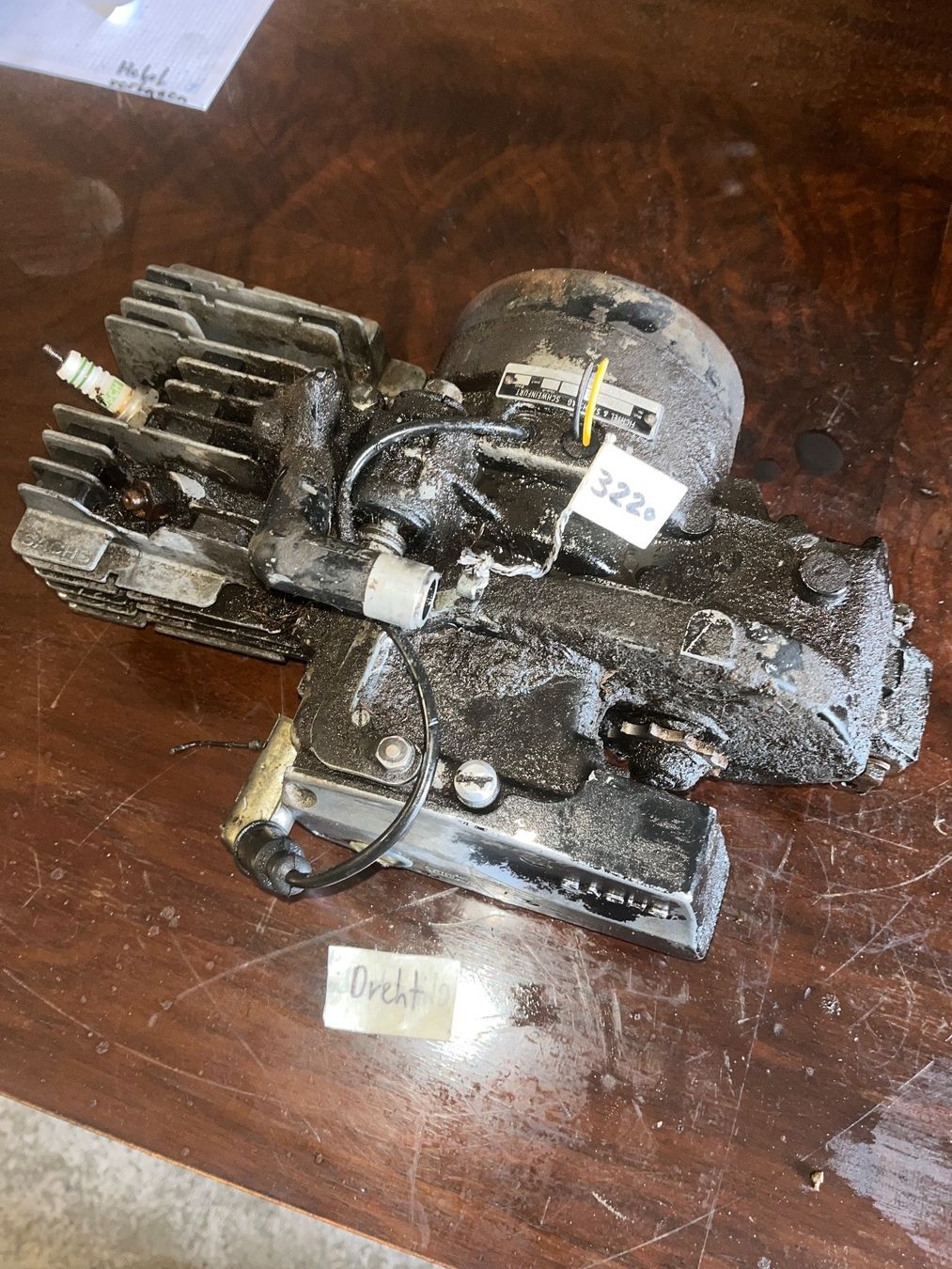 Sachs Parti ricambio per ciclomotori: Sachs 535 1A Mofa Motor – Difettoso da Fahrni b. Thun venduto da berger_tuning34