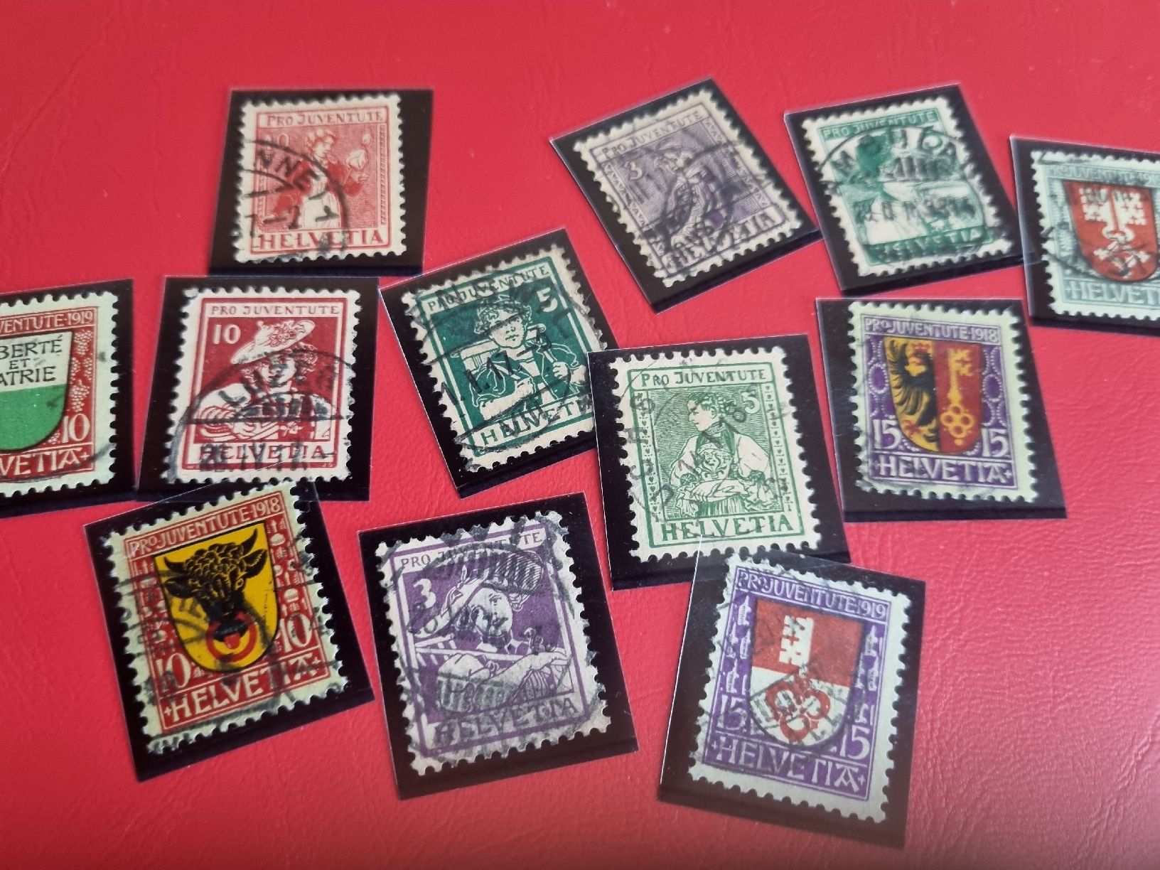 Tutti i francobolli: PJ - SAMMLUNG - AB 1913 MIT BESSEREN – Usato da Heimenschwand venduto da rog_p7h9 4