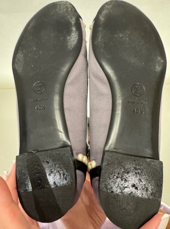 Chanel Chaussures femmes: Ballerinas von Chanel mit Perlen -.40,5 – D'occasion à Steg VS par joa_k2b8 7