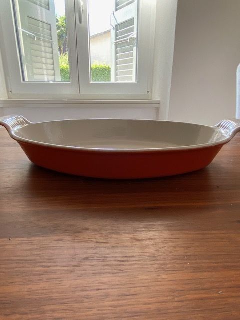 Le Creuset Teglie da forno: LE CREUSET AUFLAUFFORM MITTEL – Usato da Altendorf venduto da piamaria66