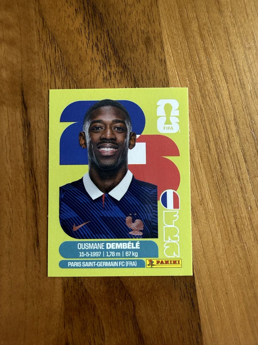 Panini Carte collezionabili: Panini WM2026 Dembele – Nuovo (secondo la descrizione) da Glattpark (Opfikon) venduto da FredMax8