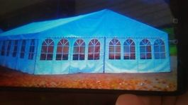 Hunziker Zelt 8 x 18 meter