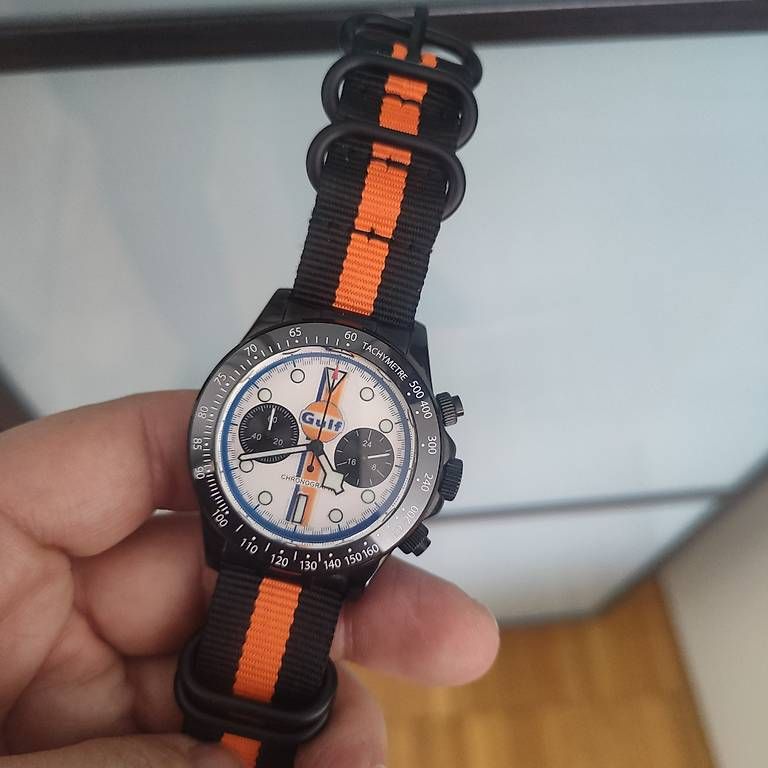 Orologi: Chronographenuhr, Gulf Edition – Usato da Zürich venduto da Orkageta 1