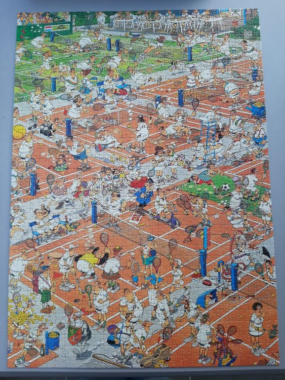 Puzzle Jan van Haasteren "Tennis" Kaufen auf Ricardo