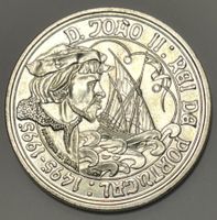 1000 Escudos - 500º da morte de D.João II- Portugal (Silber)