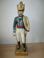Holz Figur Französischer Soldat aus d. Jahr 1900 Handbemahlt