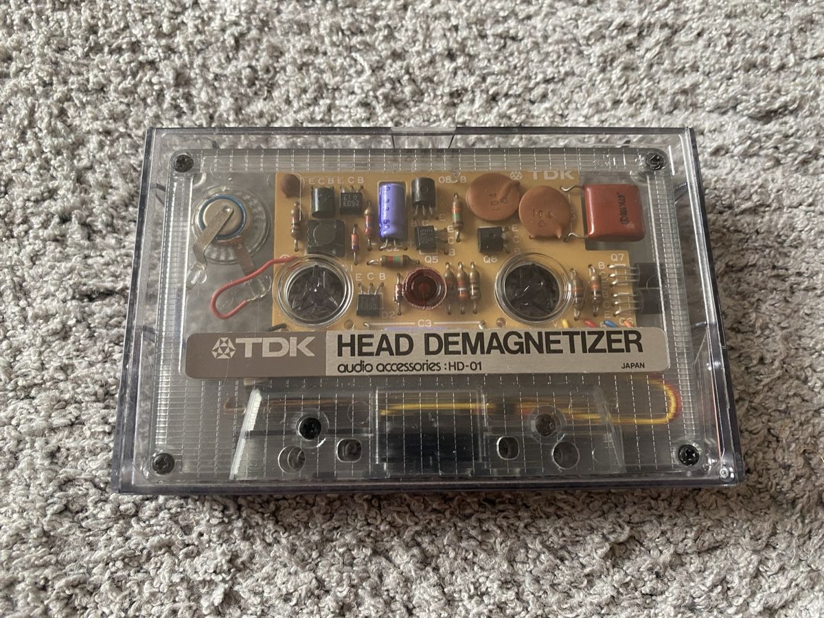 Musicassette: TDK HD-01 Head Demagnetizer Kassetten Format – Usato da Grenchen venduto da Vintagewatchoverdose 1