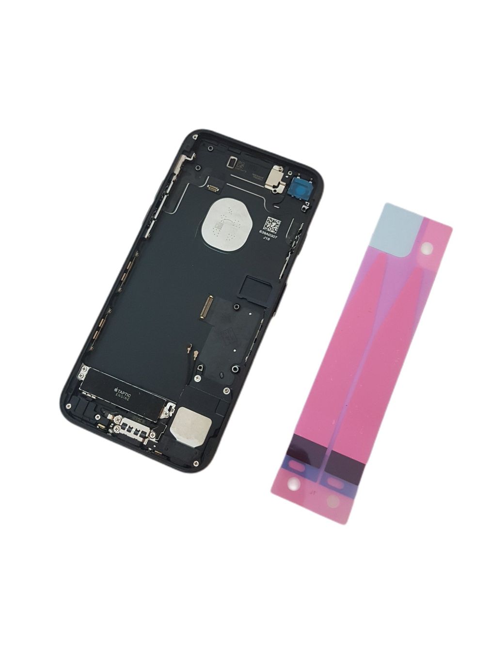 Apple Telefoni cellulari / Smartphones: Iphone 7 Gehäuse vormontiert schwarz – Nuovo e nell'imballaggio originale da Buchrain venduto da handyteileversand