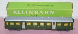 Kleinbahn H0 380 SBB Personenwagen AB4, UIC, in OVP, rar!