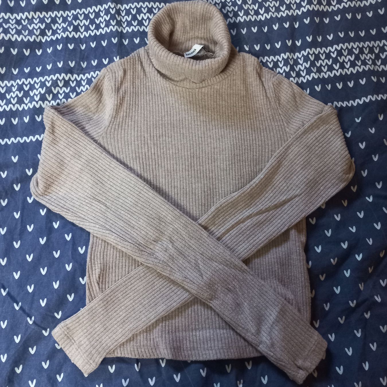 Bershka Maglioni & Felpe: Bershka Rollkragenpullover, Beige, Gr. S - Top Zustand! – Usato da Bettlach venduto da Venus22999