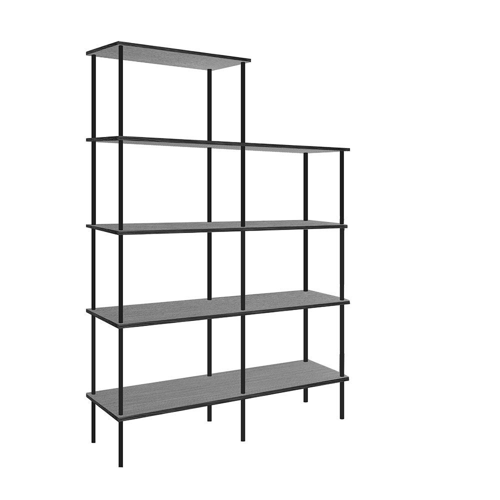 Regale: Regal DUNI - Dark Oak - 140x35x196cm – Neu und originalverpackt aus Wallenwil von toesstal-vertrieb 7