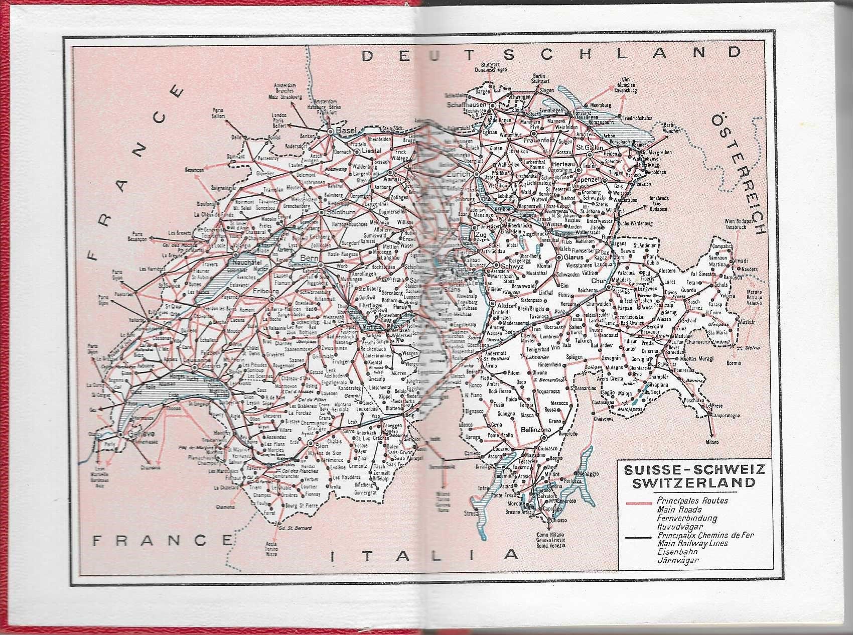 Libri: Nagels Reiseführer Die Schweiz 1957 – Nuovo (secondo la descrizione) da Flims - Dorf venduto da Stagediver 1