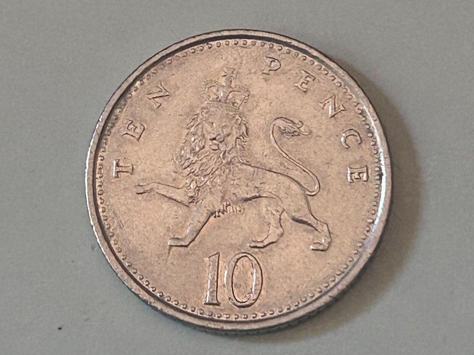 Tutti le monete: 10 Pence del Regno Unito 1992 – Usato da Giubiasco venduto da LorisVale