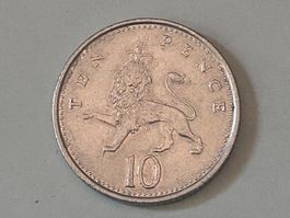 10 Pence del Regno Unito 1992