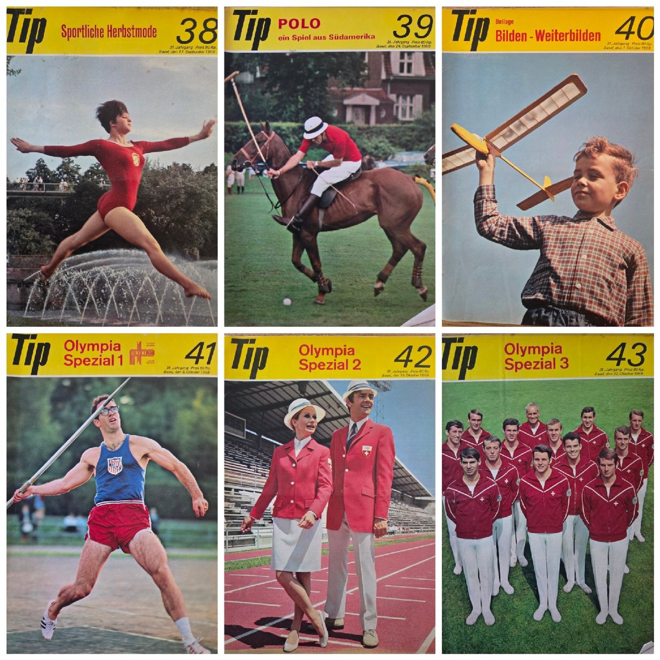Riviste & Magazine: Schweizer Sportmagazine Tip Jahr 1968 – Usato da Däniken SO venduto da sugar-honey-pie 5