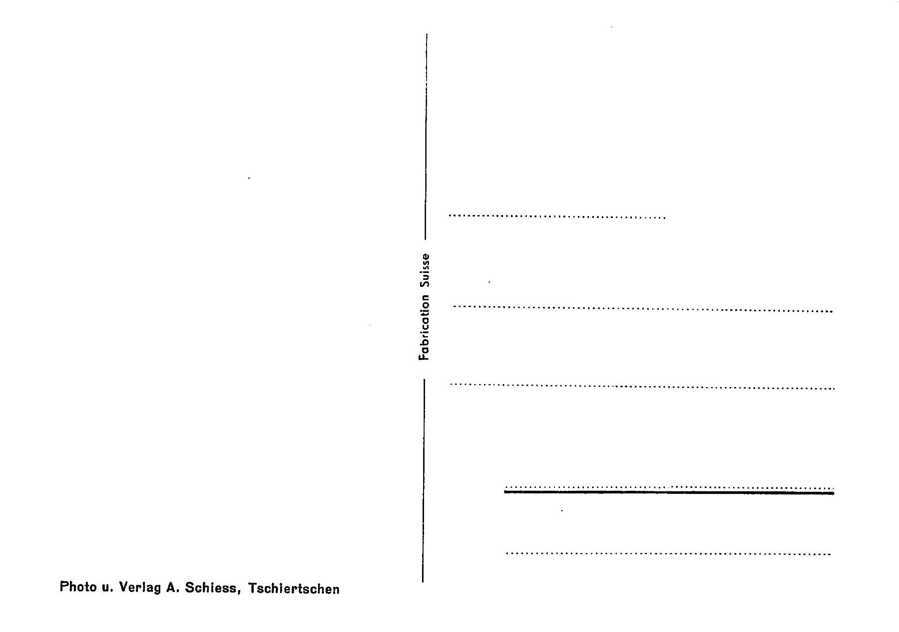 Ansichtskarten: Tschiertschen, Jochalp – Gebraucht aus Ottikon b.Kemptth. von Neptun1974 1