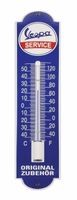 Emaille Thermometer Vespa Service 6,5 x 30 cm