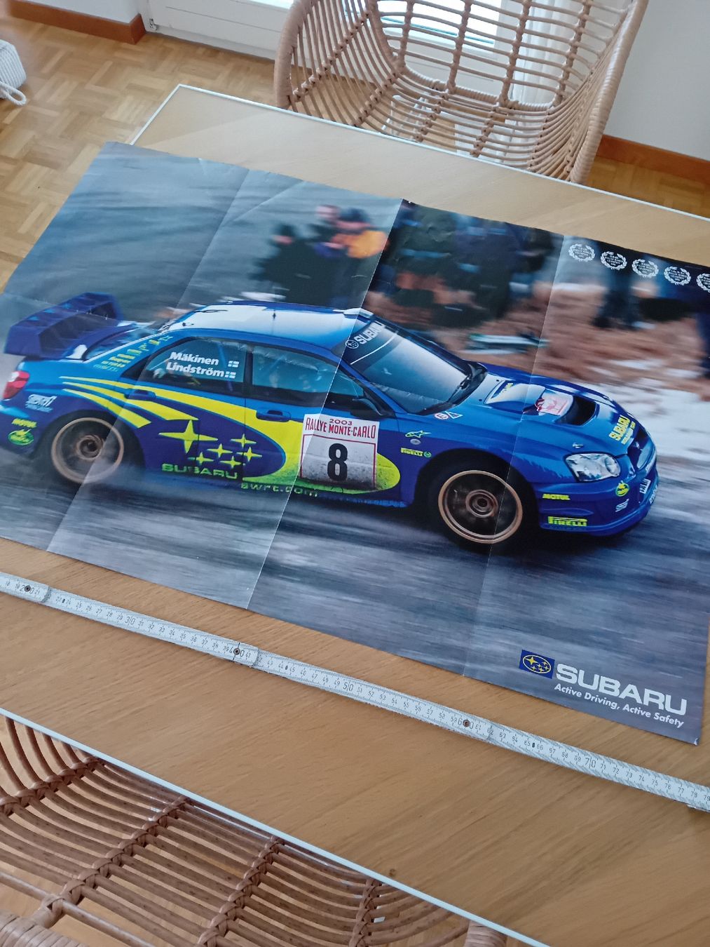 Subaru Documenti: Subaru Prospekt mit Impreza Poster 2003 – Usato da St. Urban venduto da volvodreamer 5