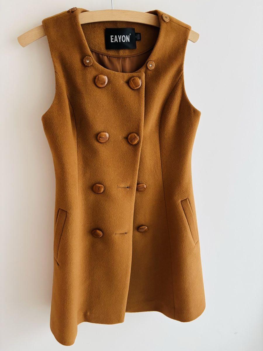 Mäntel: EAYON Brown Coat, Size M, Wool, Fur Trim - Winter – Gebraucht aus Rheinfelden von EmmaEmma001 5