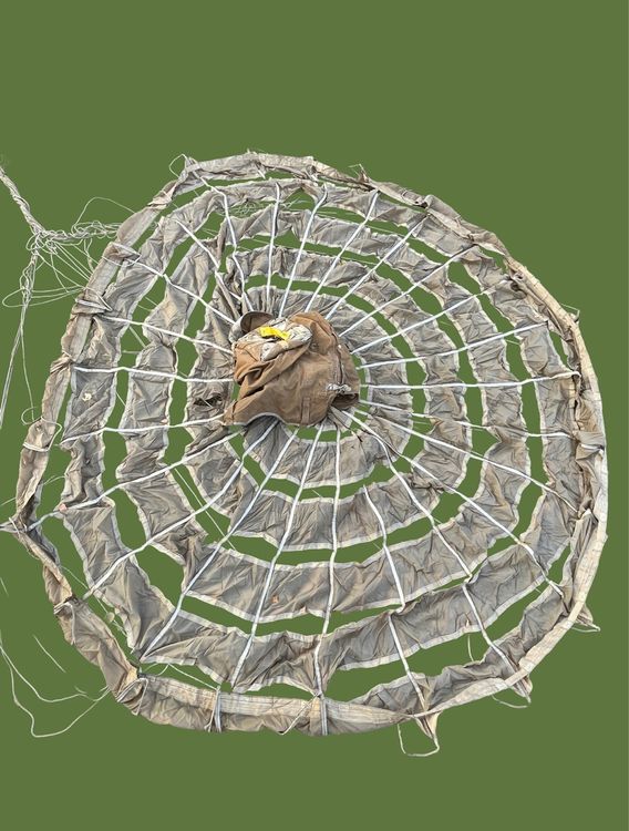 Parachute De Ravitaillement Militaire Aérospatial Vintage - Diamètre 1,6 M (5,2 Pieds) Neuf