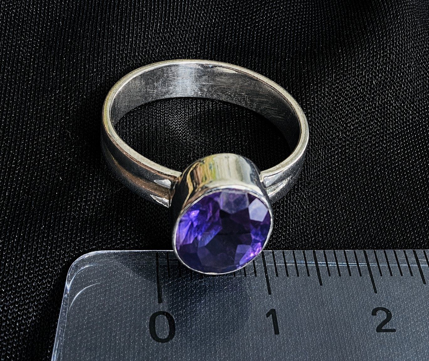 Ringe: Schöner 925 Silber Ring mit facettiertem Amethyst – Neu und originalverpackt aus Matten b. Interlaken von kero71 7