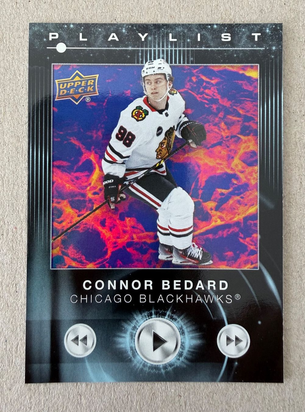 NHL Carte collezionabili: Connor Bedard Upper Deck 2024-25 – Usato da Studen BE venduto da Ironbonehead