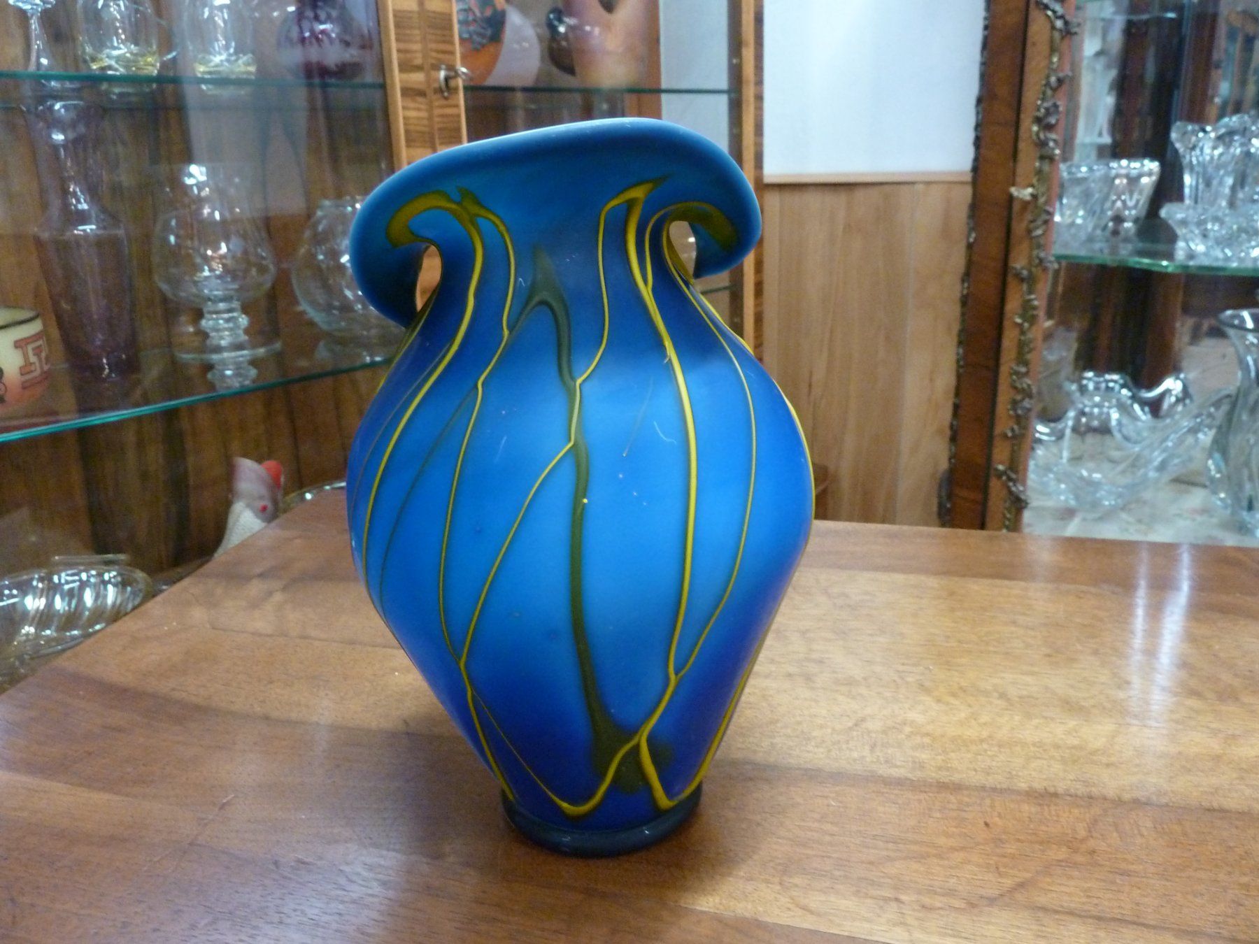 Vasen & Gefässe: Antike Glas Vase – Gebraucht aus Bure von 1319 1
