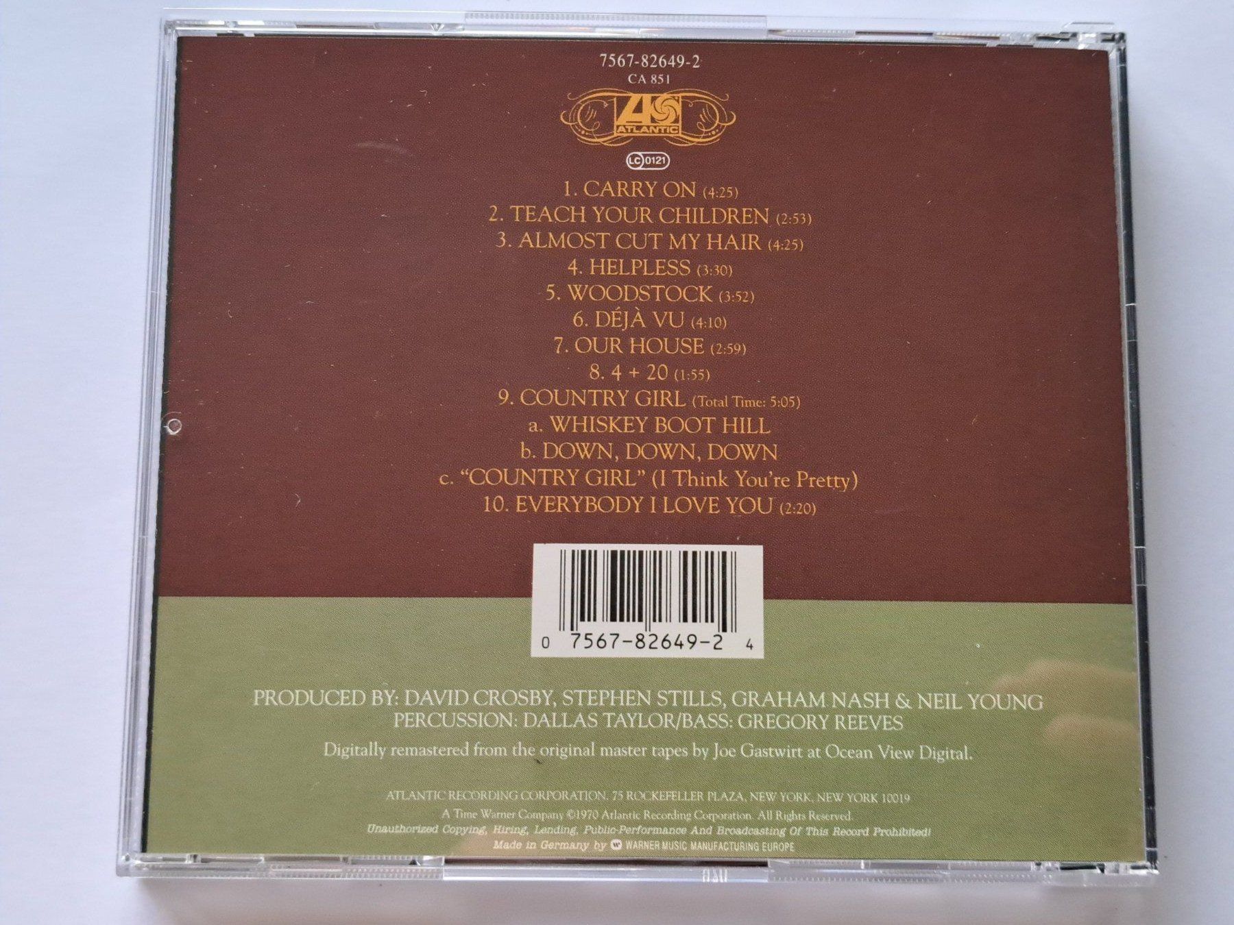 CDs: Cd Crosby, Steels Nash & Young  – D'occasion à Pully par bro_n52j 1