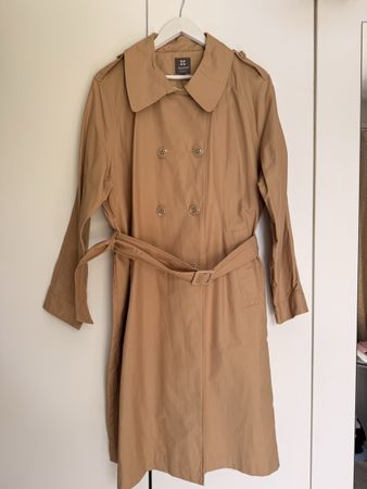 Frühlingsmantel, Grösse 42, Beige, kaum getragen!