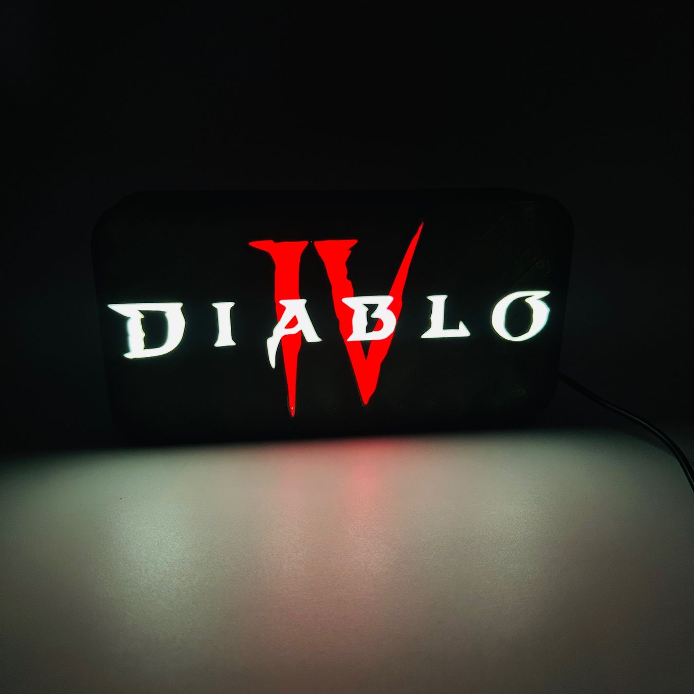 Lampen: Lightbox lumière led DIABLO – Neu (gemäss Beschreibung) aus Vicques von PAMB3D 2