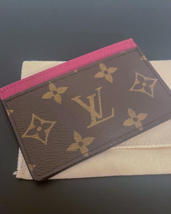 Louis Vuitton Kartenetui Fuchsia*