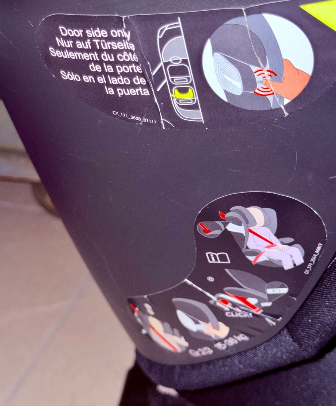 Cybex Seggiolini per auto: Kindersitz Cybex Gold Solution S-Fix – Usato da Rorschacherberg venduto da Anja_T. 5