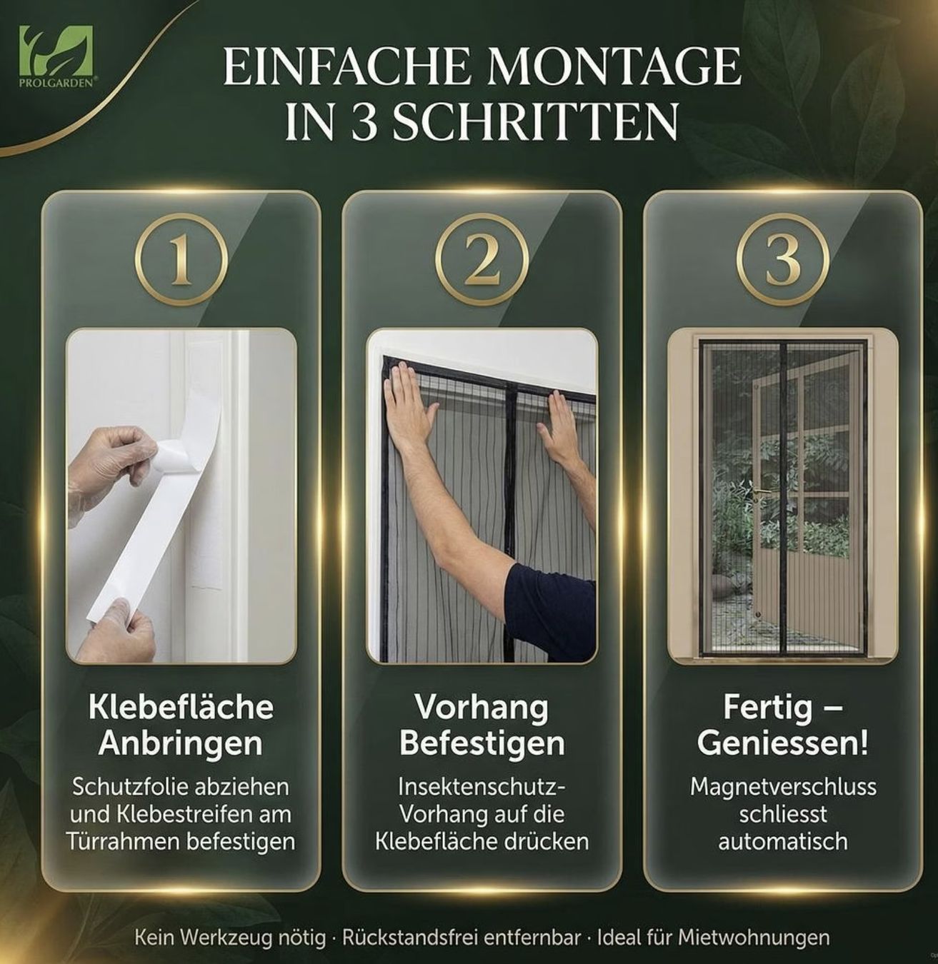 Altro per la casa: Mückennetz Türvorhang mit Magnetverschluss – Nuovo e nell'imballaggio originale da Basel venduto da jetzt-wird-gemistet 2