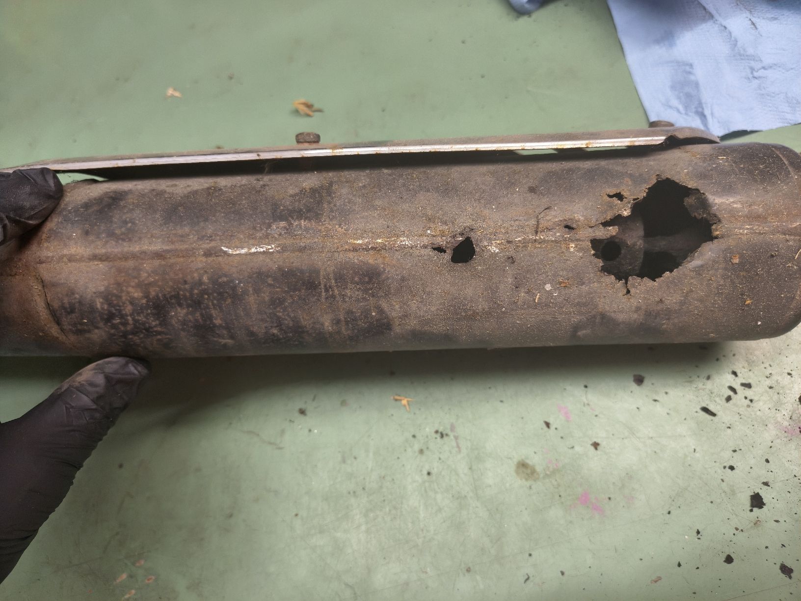 Puch Sistemi di scarico: Puch Supermaxi Katalysator Auspuff – Difettoso da Ossingen venduto da Ret88 1