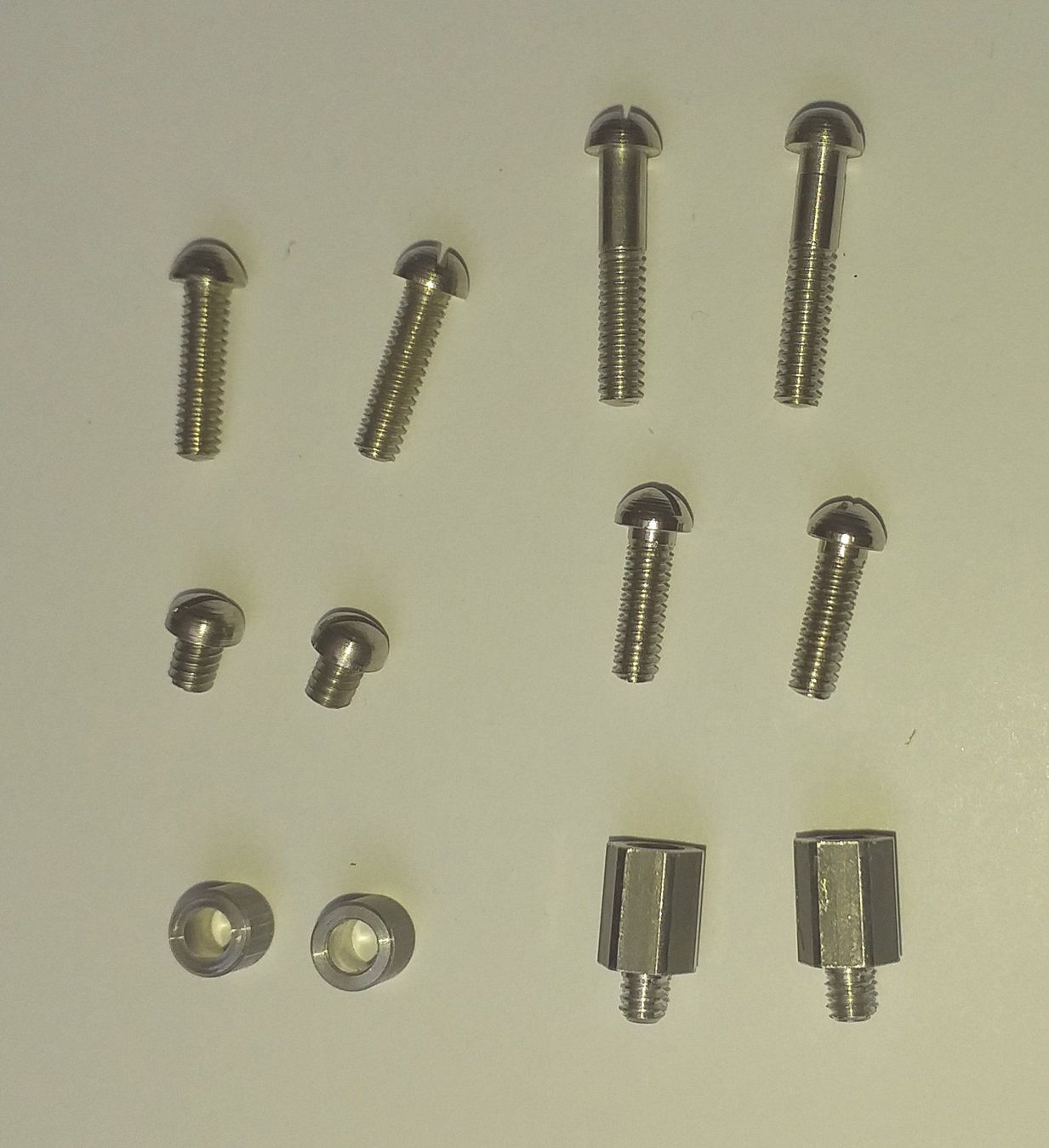 Lenco Giradischi: "NOS" Lenco Headshell Schrauben - Set – Nuovo e nell'imballaggio originale da Zürich venduto da Beat41 1