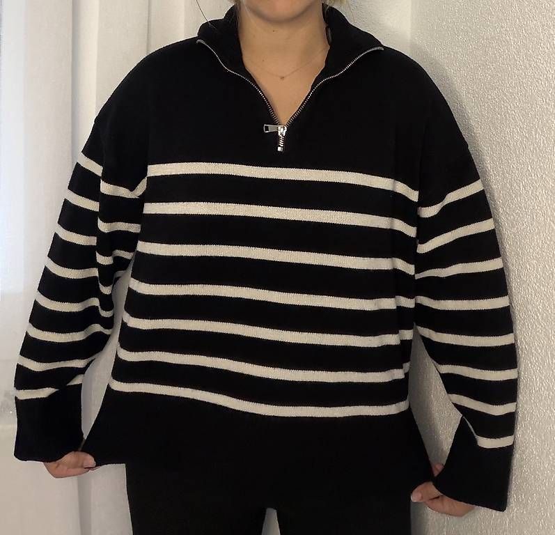 Maglioni & Felpe: Zara Pullover mit Streifen – Usato da Rorschach venduto da Tara234