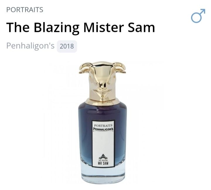 Penhaligon's Profumi & Eau de Toilette: 2 ml THE BLAZING MISTER SAM PENHALIGON'S ABFÜLLUNG – Nuovo (secondo la descrizione) da St. Gallen venduto da CaliSunshine 1