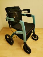 Rollator/Rollstuhl 2-in-1 mit Gehstockhalter small