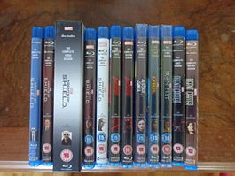Marvel Serien Sammlung Blu-Ray / Englisch und Deutsch