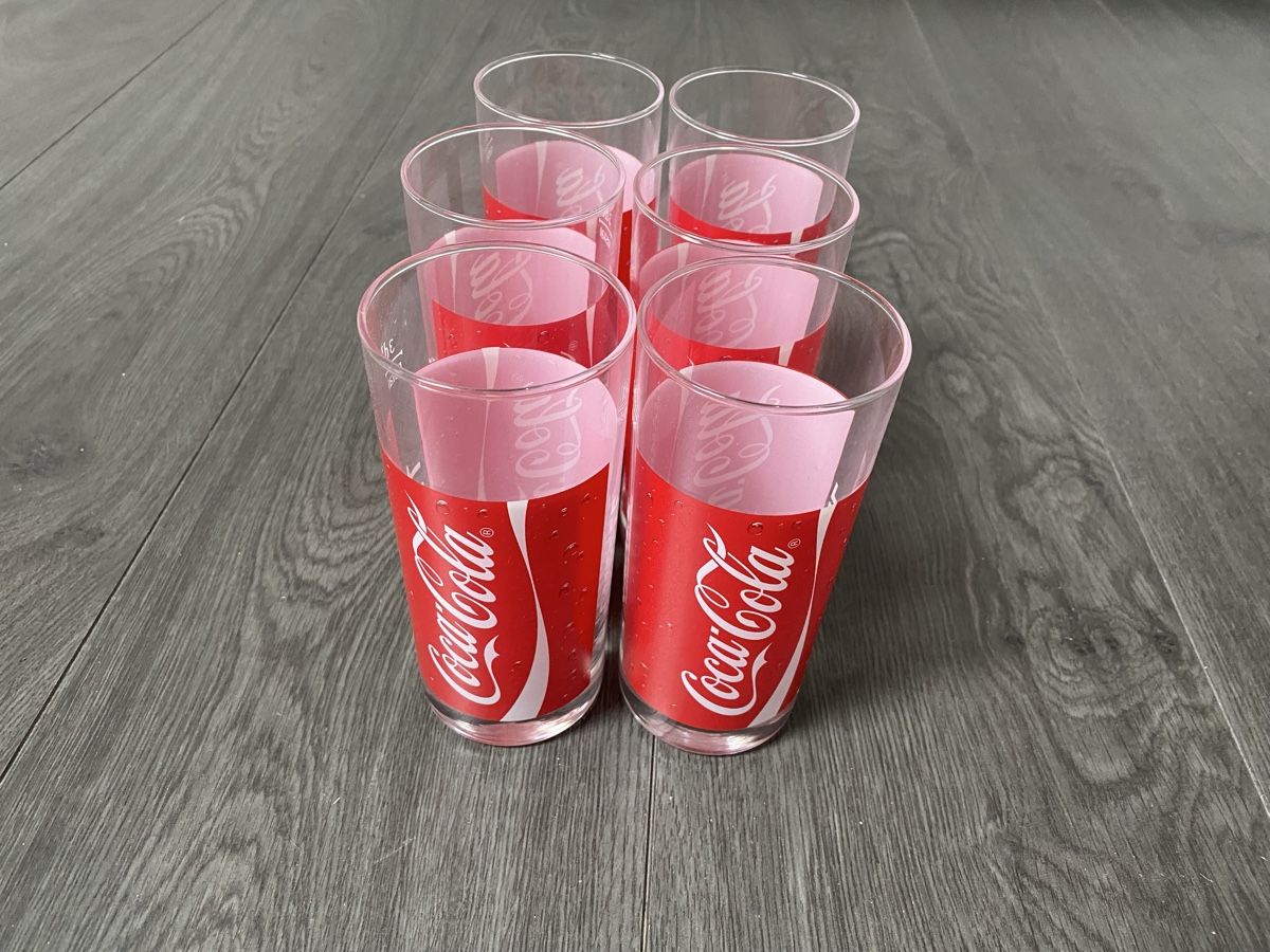 Coca-Cola Bicchieri: 6 Gläser von Coca-Cola 3dl – Nuovo (secondo la descrizione) da Hägglingen venduto da Karin0802 3