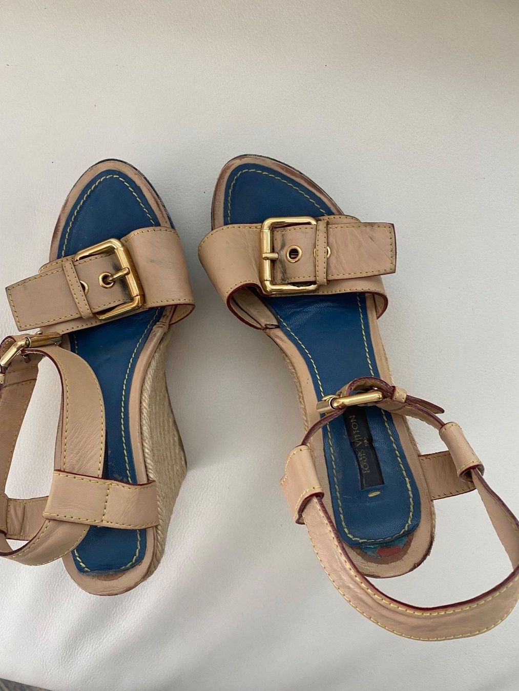 Louis Vuitton Scarpe da donna: Authentic LOUIS VUITTON Sommerschuh, Jeans, Gr. 36 – Usato da Winkel venduto da ferrari2022 5