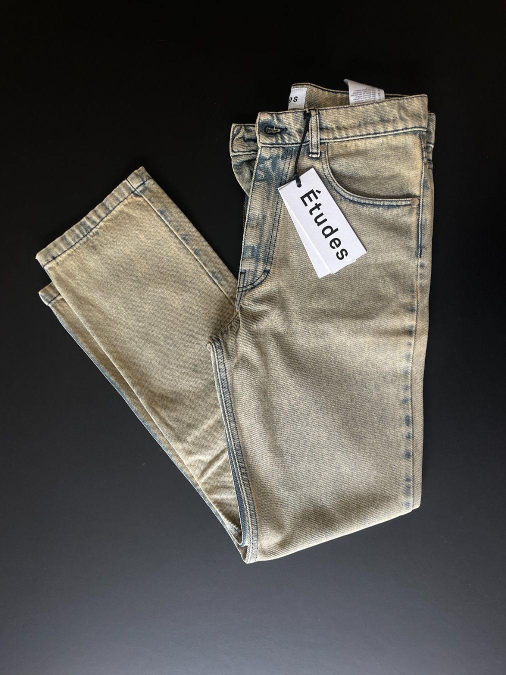Jeans: ETUDES RELIC DENIM OVERDYED YELLOW – Nuovo e nell'imballaggio originale da Zürich venduto da wst_nd8z 2