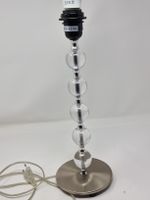 Table Lamp with  Beads, Metal Base, 40cm height