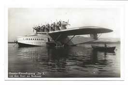 Aviatik - Dornier-Wasserflugzeug - Start am Bodensee um 1930