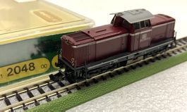 Minitrix 2048 N= Diesellok DB 212 216-6 (V 100) - geprüft