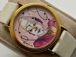 Hans M. Zbinden Clown Art Uhr Swiss Made
