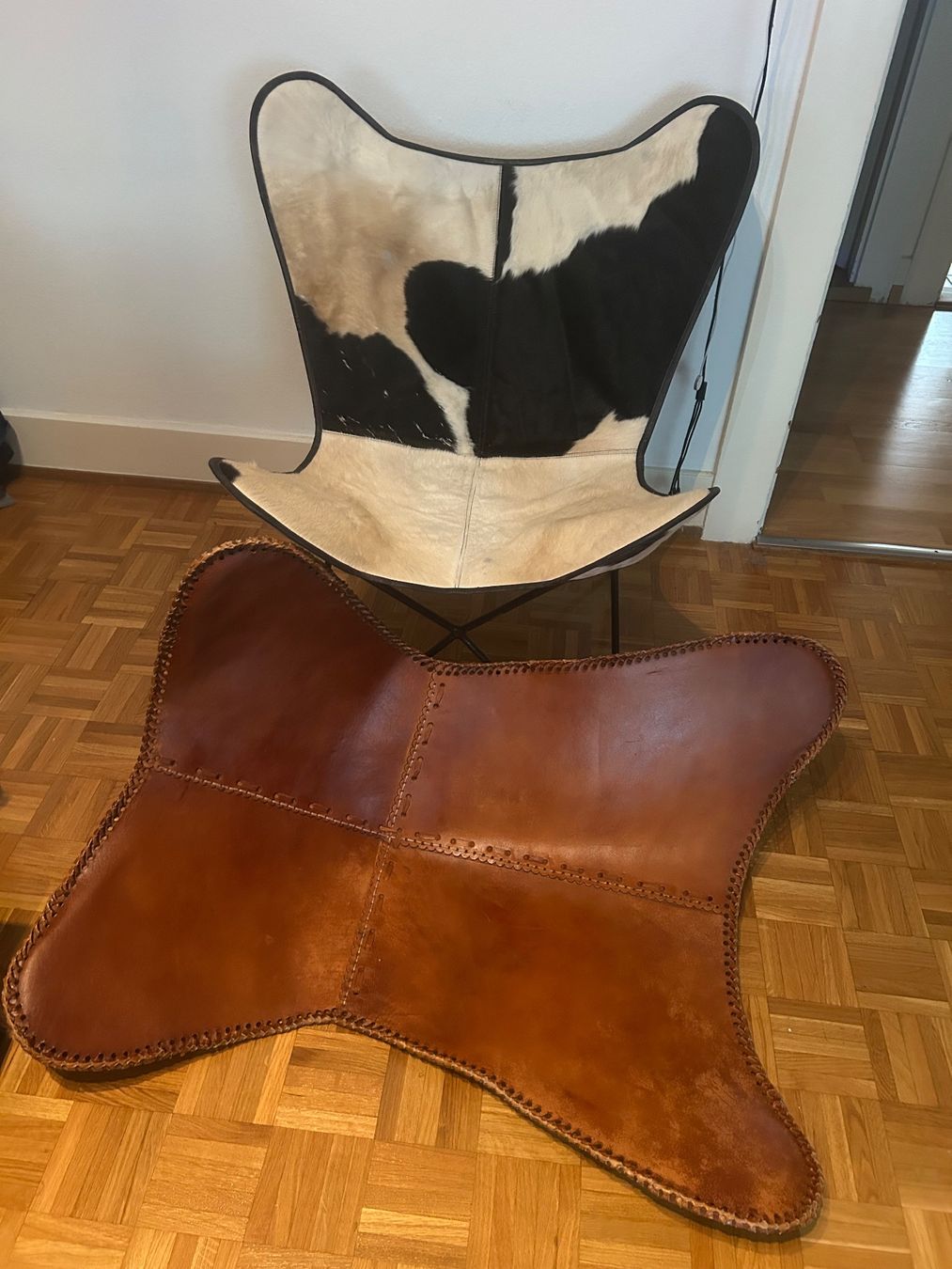 Kare Poltrone: KARE Design Sessel Butterfly+ zwei Cover – Usato da Genève venduto da sunandwind