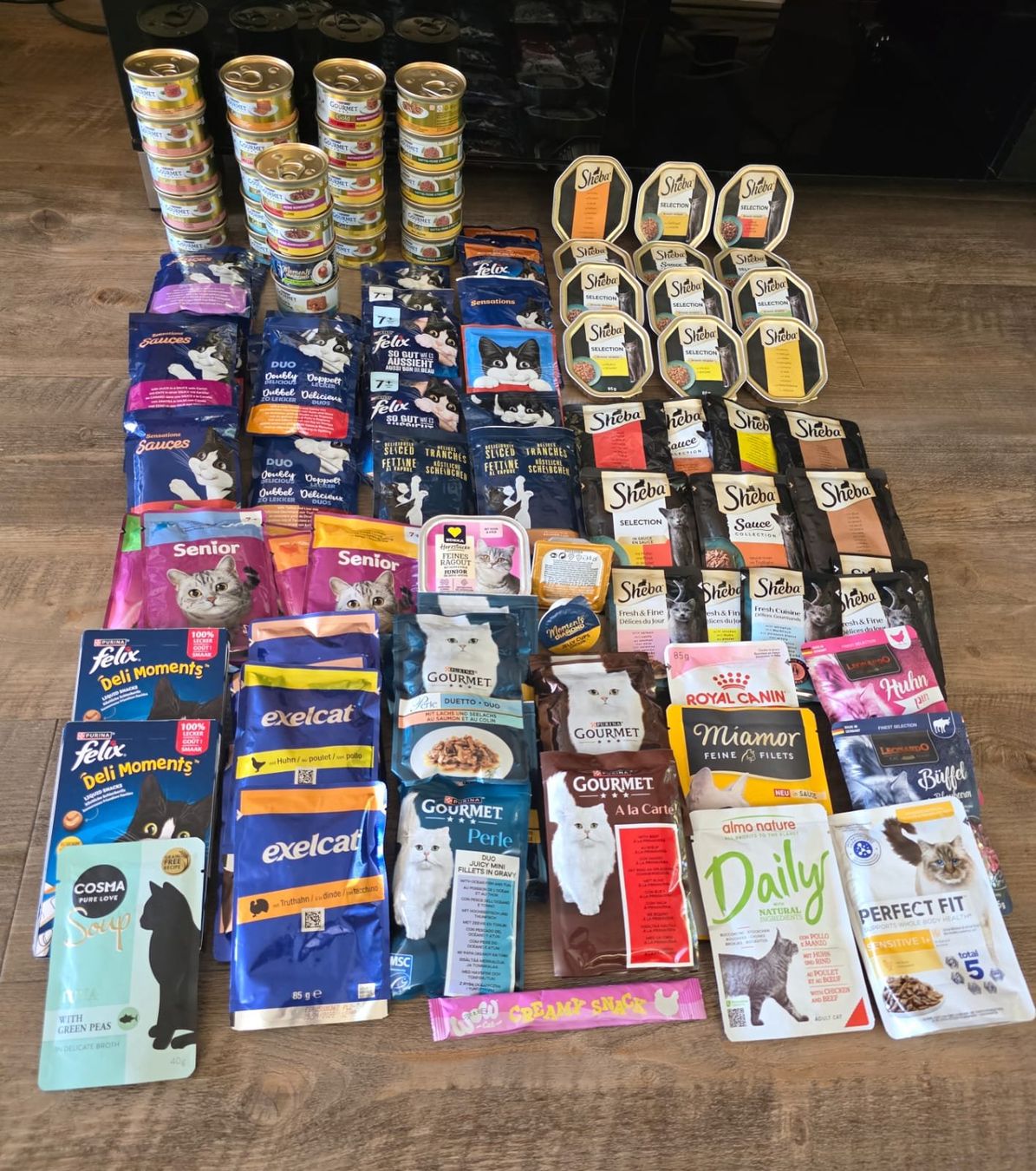 Nourriture: Katzenfutter Multipackung Nassfutter verschiedene Marken neu – Neuf (Voir description) à Sattel par singlespeed101