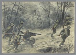 MILITARIA, 9. DIVISION, SIGN. BAUMBERGER
