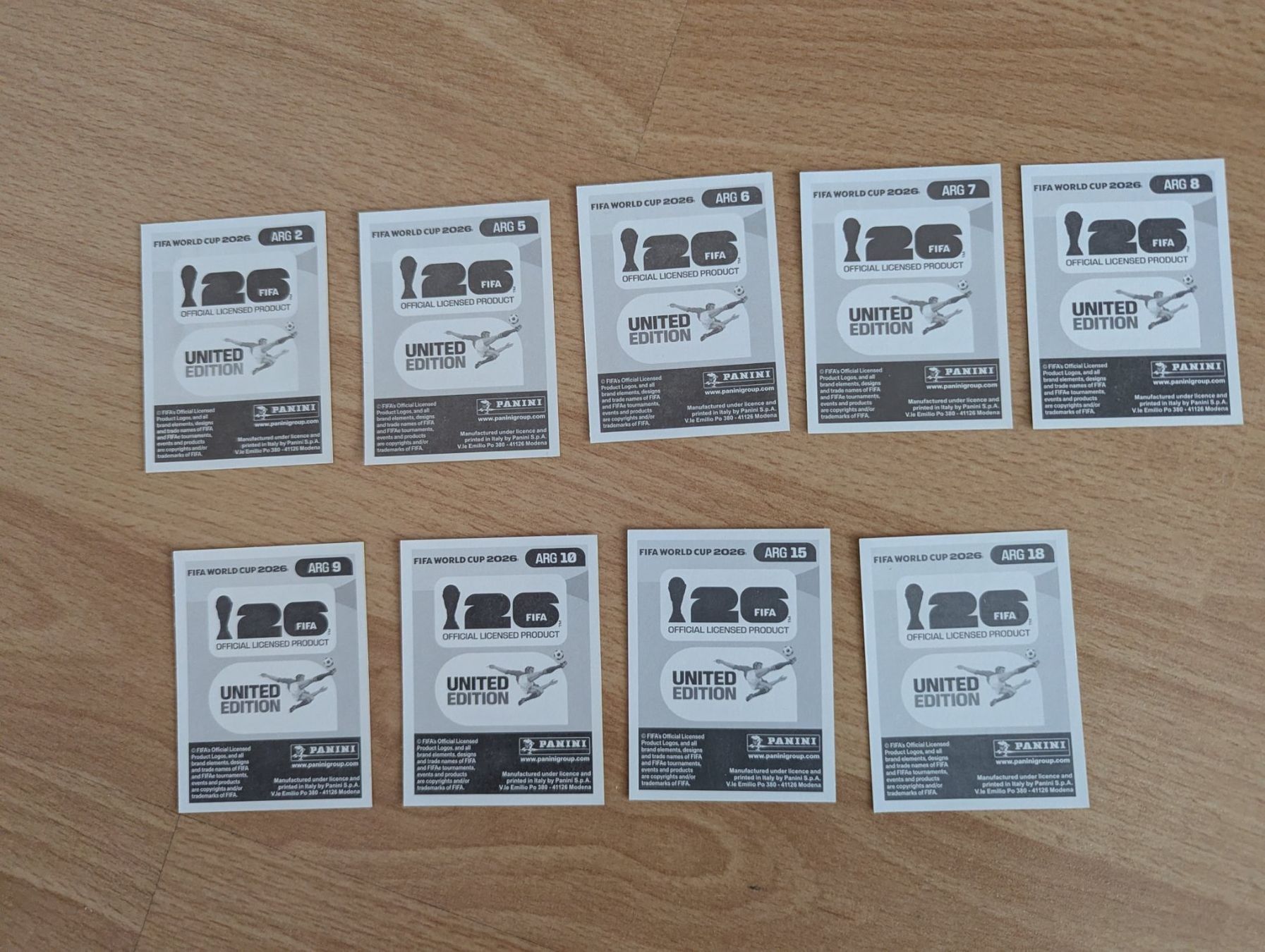 Panini Carte collezionabili: Panini WM 2026 verschiedene Bilder Argentinien – Nuovo (secondo la descrizione) da Horgen venduto da snickers58 1